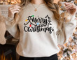 Merry Christmas Sweatshirt, Christmas Lights Sweatshirt, New Year Shirt, Funny Christmas Shirt Gifts For Family Friend, Christmas Lights Sweater, Family Matching Pullover