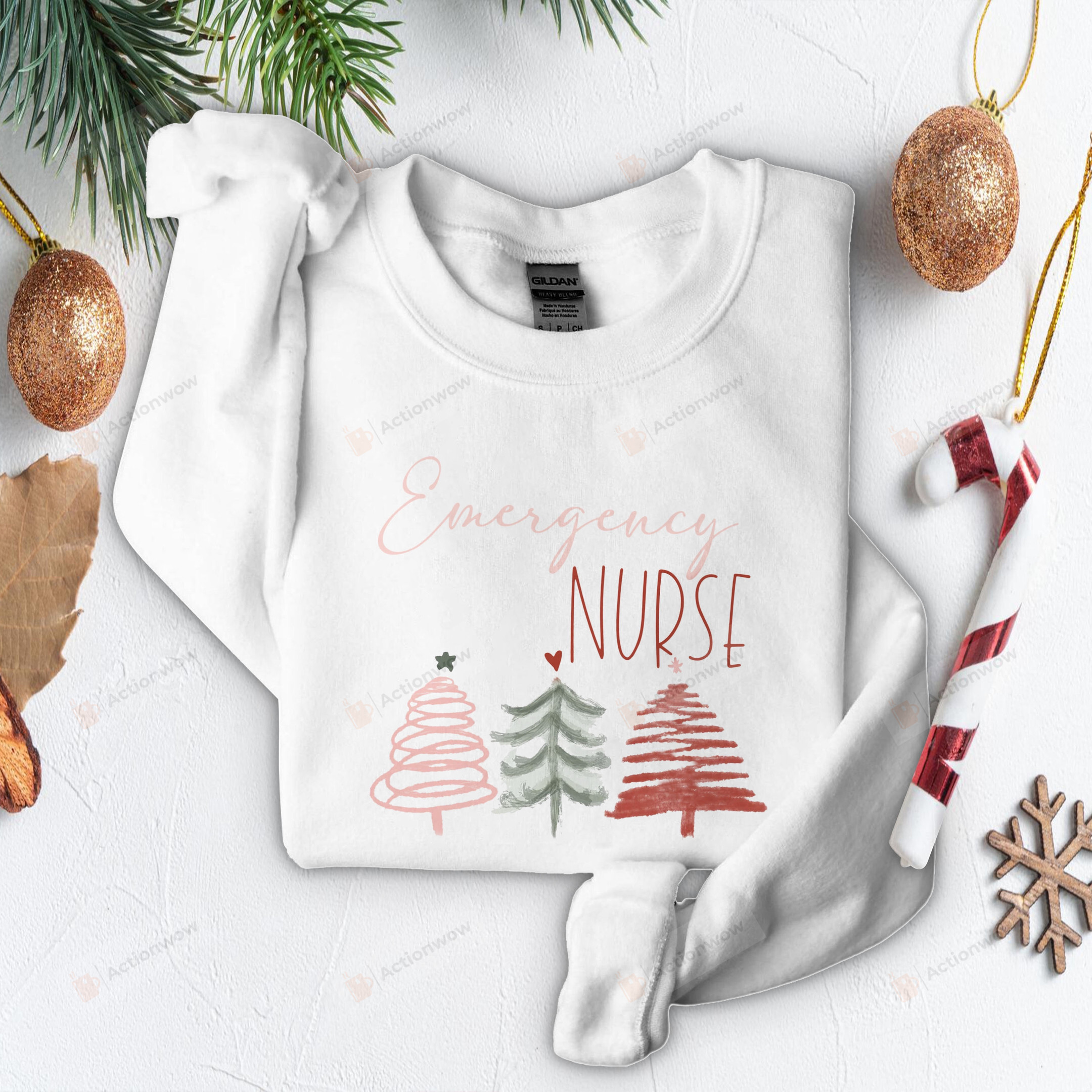 Emergency Nurse Sweatshirt Tshirt Hoodie, Gifts For Nurse, Lp Lpn Nurse Gifts For Women, Christmas Shirt For Her