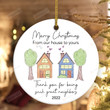 Thank You Neighbor Gifts Ornament, Christmas Gifts For Best Neighbor, Best Neighbor Gifts