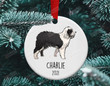 Personalized Old English Sheepdog Christmas Ornament Old English Sheepdog Gifts