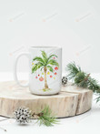 Christmas Palm Tree Light Coffee Mug Gifts For Family Child Friends Coworkers Gifts Christmas Mug