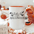 Funny Halloween Coffee Cups Birthday Gift, It'S Frickin Bats Mug, Halloween Ghost Gifts, Happy Halloween Holiday Mug, Retro Spooky Mug Pumpkin Fall Mugs Halloween Vintage Mug