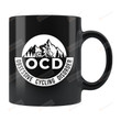 Ocd Obsessive Cycling Disorder Mug Gifts Biker For Man Woman Friends Coworkers Family