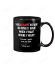 I Am A Grumpy Old Man I Do What T Want Funny Saying Mug Gifts To Husband Wife