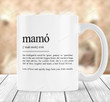 Mamó Irish Grandmother Mug Mamó Definition Coffee Mug Irish Grandma Coffee Cup Ireland Gift Grandma Dictionary Mug Mother'S Day Gifts For Nana Mimi Nini