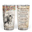 The Day I Met You Tumbler I Have Found The One Whom My Soul Loves Tumbler Couple Cup Christmas Wedding Anniversary Birthday Gifts Husband And Wife Tumbler His And Hers Cup Gifts For Her Gifts For Him