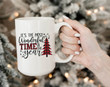 It's The Most Wonderful Time Of The Year Pine Tree Coffee Mug Gifts For Family Child Friends