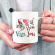 Ik Hou Van Jou, I Love You In Dutch Mug For Boyfriend, Girlfriend, Valentine Mug, 11 15 Ounces Funny Coffee Mug On Valentine'S Day Anniversary Birthday Trending
