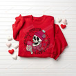 Funny Skull Baby It's Cold Outside Like My Heart Love Coffee Sweatshirt, Valentines Day Gifts Shirt For Women For Men Loves Coffee
