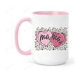 Mama Valentine Mug, Candy Hearts Mama Mug, Valentine Mugfor Mom From Daughter Son, Mothers Day Gift