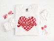 Valentine Teacher Sweatshirt, Valentine Gift For Teacher From Student, Teacher Valentine Shirt