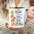Your Strength Will Be In Keeping Calm And Showing Trust Mug, Jw Mug, Jw Gift, Jehovah Witness Gifts, Jw Year Ceramic Coffee Mug 11-15 Oz Tea Mug Accent Mug