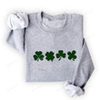 St. Patricks Day Sweatshirt, Womens St Paddys Day Outfit, Sharmrock Sweatshirt, Lucky Sweater Gifts For Wo Men For Men On St Pattys Day