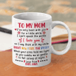 Personalized To My Mom First Valentine As Mom Coffee Mug For Valentine's Day Gifts For New Mom, Birthday, Anniversary, Mother's Day Customized Name Ceramic Coffee 11-15 Oz