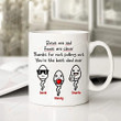 Custom Fathers Day Mug Funny Gift For Dad- Roses Are Red Foxes Are Clever Thanks For Not Pulling Out You're The Best Dad Mug, Dad Mug, Dads Gift, Rude Gift Mug
