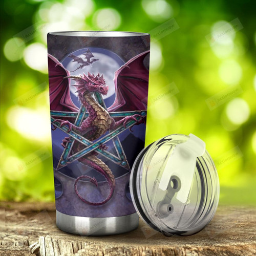 Dragon Star Stainless Steel Tumbler, Tumbler Cups For Coffee/Tea, Great Customized Gifts For Birthday Christmas Thanksgiving
