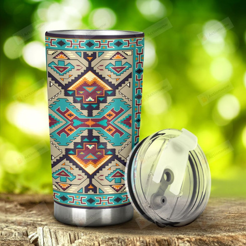 Pattern Stainless Steel Tumbler, Tumbler Cups For Coffee/Tea, Great Customized Gifts For Birthday Christmas Thanksgiving