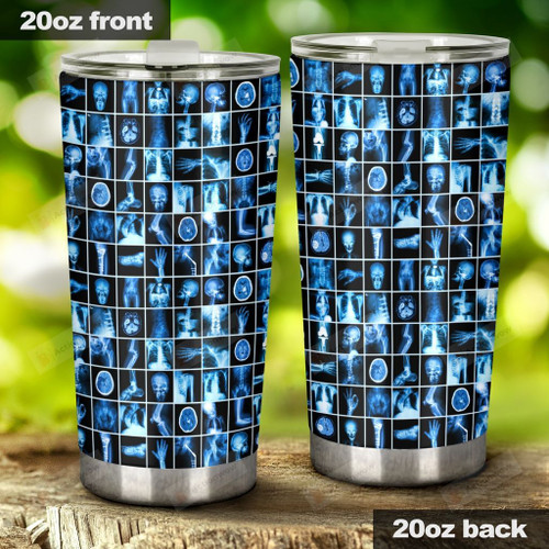 Radiology Picture Of Body Parts Stainless Steel Tumbler, Tumbler Cups For Coffee/Tea, Great Customized Gifts For Birthday Christmas Thanksgiving