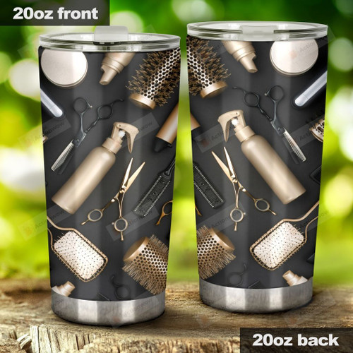 Hairstylist Items Stainless Steel Tumbler, Tumbler Cups For Coffee/Tea, Great Customized Gifts For Birthday Christmas Thanksgiving