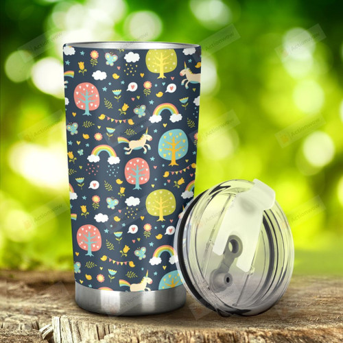 Little Textures Stainless Steel Tumbler, Tumbler Cups For Coffee/Tea, Great Customized Gifts For Birthday Christmas Thanksgiving