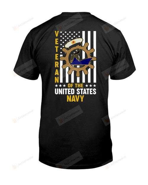 Navy Veteran Of The Us Short-Sleeves Tshirt, Pullover Hoodie Great Gift For Veteran's Day