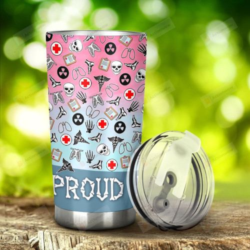 Radiologist Proud Radiologist Tumbler Stainless Steel Tumbler, Tumbler Cups For Coffee/Tea, Great Customized Gifts For Birthday Christmas Thanksgiving, Anniversary