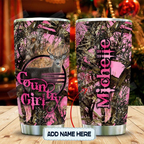 Country Girls Personalized Tumbler Cup, Stainless Steel Insulated Tumbler 20 Oz, Great Gifts For Birthday Christmas Thanksgiving, Best Gifts For Girls, Tumbler Cups For Coffee/Tea With Lid