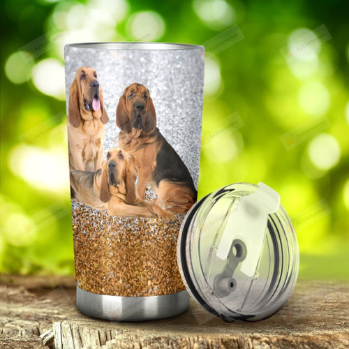 Bloodhound Stainless Steel Tumbler, Tumbler Cups For Coffee/Tea, Great Customized Gifts For Birthday Christmas Thanksgiving, Anniversary