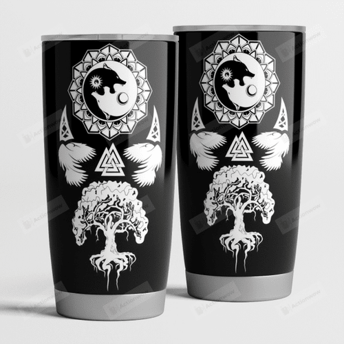 Viking Stainless Steel Tumbler, Tumbler Cups For Coffee Or Tea, Great Gifts For Thanksgiving Birthday Christmas