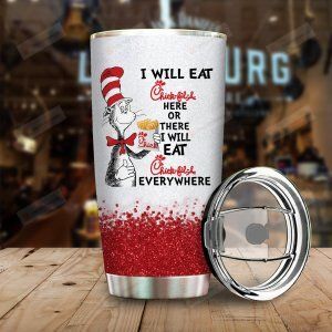 Dr Seuss I Will Eat Chick Here Or There Thermo Stainless Steel Tumbler, Tumbler Cups For Coffee Or Tea, Great Gifts For Thanksgiving Birthday Christmas