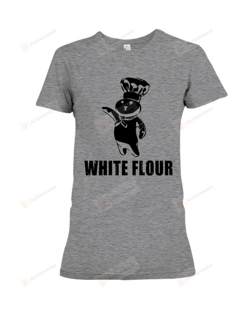 White Flour Baker Short-Sleeves Tshirt, Pullover Hoodie, Great Gift T-shirt For Thanksgiving Birthday Christmas