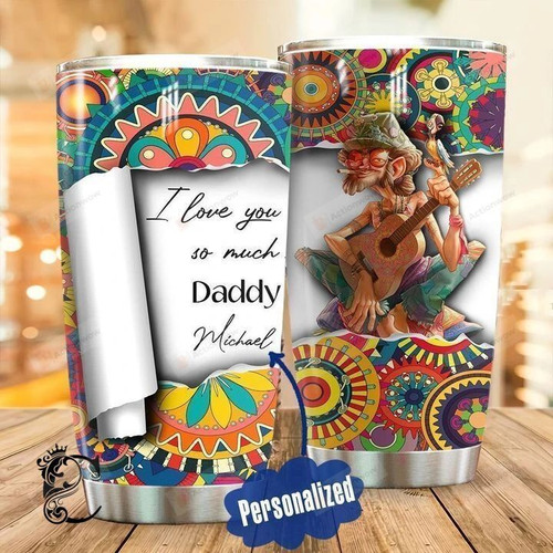 Hippie DadStainless Steel Tumble, Tumbler Cups For Coffee/Tea, Great Customized Gifts For Birthday Christmas Thanksgiving