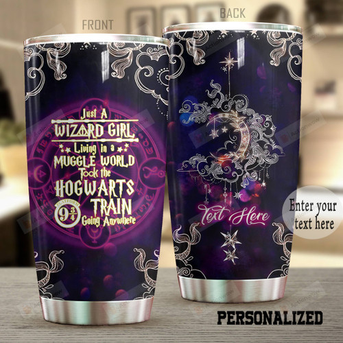 Wicca Tumbler Personalized Wizard Girl Tumbler