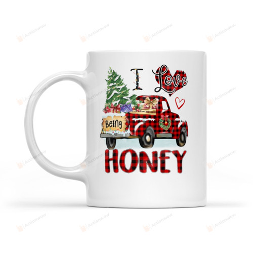 I Love Being Honey - White Mug Gifts For Couple Lover , Husband, Boyfriend, Birthday, Anniversary Ceramic Coffee Mug 11-15 Oz