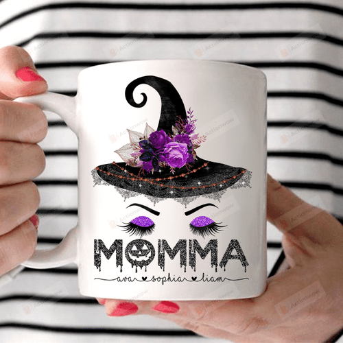 Momma Witch - Art Halloween Mugs Ceramic Mug 11 Oz 15 Oz Coffee Mug