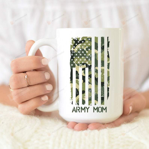 Us Army Gifts, Gifts For Army Mom, Army Mom Coffee Mug Gifts For Her, Mother's Day ,Birthday, AnniversaryCeramic Coffee  Mug 11-15 Oz