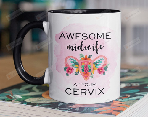 Awe-Some Midwife At Your Cervix Mug Midwife Gifts Midwife Mug For Midwife Midwife Thank You Gifts Midwifery Gifts Birth Worker Gifts
