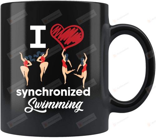 Synchronized Swimmer Mug, Synchronized Swimmer gifts, Synchronized Swimming gifts, Swimming Lover Mug, Synchronized Swimming Gifts Idea 11 oz Ceramic Coffee Mug