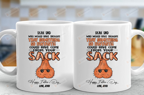 Custom Name Happy Father's Day Gift For Dad, Fantastic From Your Sack Tumbler, I May Not Be From Your Sack Tumbler, Happy Father's Day Tumbler For Bonus Dad Step Dad From Daughter Son