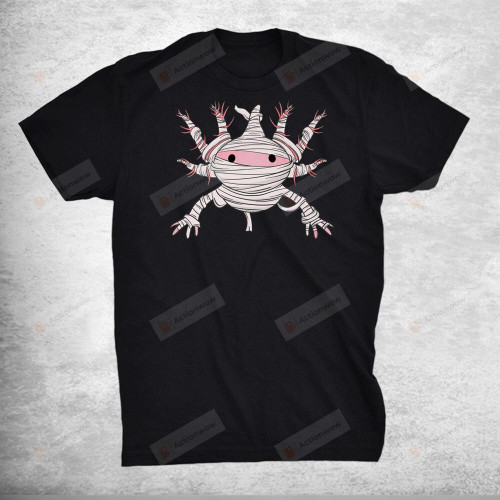 Axolotl Mummy Axolotl Halloween T-Shirt
