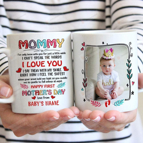 Personalized Custom Photo Mug I Love You Mommy Mug Gift For New Mom On First Mothers Day
