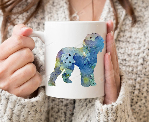 Labradoodle Watercolour Mug Ceramic Tea Cup Gifts For Dogdad Dogmom Dog Lovers From Friends Children Parents Best Idea For Dog Appreciation Day Birthday Christmas