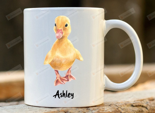 Personalized Duck Animal Custom Name Coffee Mug For Duck Lover Friends Coworker Family Gifts Duck Mug Duck Gifts Animal Mug Presents For Birthday Christmas