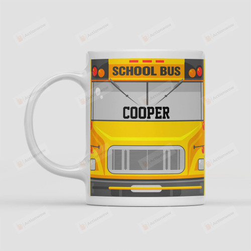 Personalized Gift For School Bus Driver White Mugs Ceramic Mug Great Customized Gifts For Birthday Christmas Thanksgiving 11 Oz 15 Oz Coffee Mug