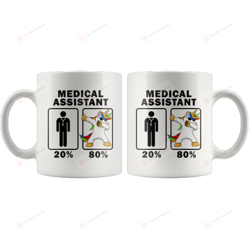 Medical Assistant Mug Dabbing Unicorn Mug Coffee Mug Gifts For Medical Assistant For Nurse Mug Funny Gifts Funny Mug