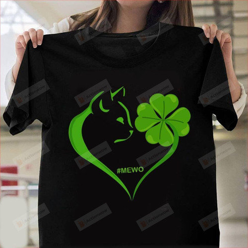 Personalized Cats Lover Patrick Day, Custom T Shirt, Cat Mom, Cat Dad T-Shirt