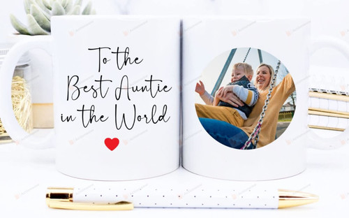 Personalized To The Bes-T Auntie In The World Coffee Mug For Auntie Gifts From Niece Nephew Special Gifts Auntie Gifts Mug Auntie Mug For Birthday Christmas Thanksgiving