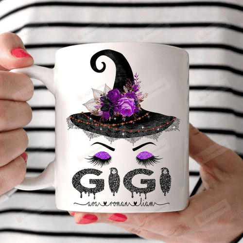 Personalized Gigi Witch Gift For Grandma Ceramic Mug Great Customized Gifts For Birthday Christmas Thanksgiving Anniversary Halloween 11 Oz 15 Oz Coffee Mug