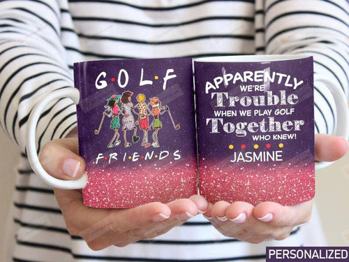 Personalized Golf We Play Golf Together Gift For Friends Ceramic Mug Great Customized Gifts For Birthday Christmas Thanksgiving Annniversary11 Oz 15 Oz Coffee Mug