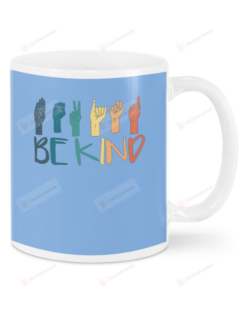Be kind Ceramic Mug Great Customized Gifts For Birthday Christmas Thanksgiving Father's Day 11 Oz 15 Oz Coffee Mug